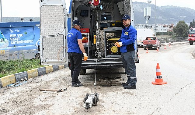 Konya'dan Hatay'da arızalara robotik tespit