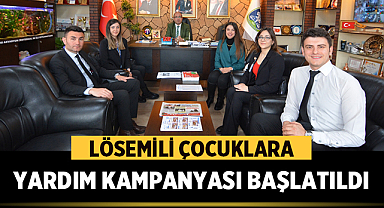 Lösemili Çocuklara Yardım Kampanyası Başlatıldı