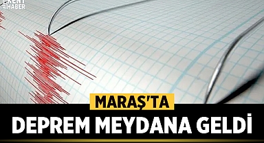 Maraş'ta Deprem Oldu!