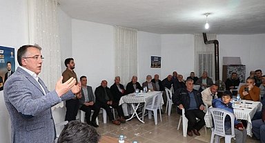 Mehmet Savran'dan mahalle ziyareti