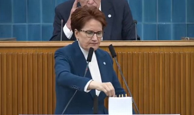Meral Akşener kürsüdeki kurşunları yere attı! Söz istedi!