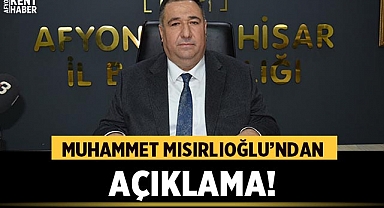 Muhammet Mısırlıoğlu'ndan adayların açıklanması sonrası ilk açıklama!