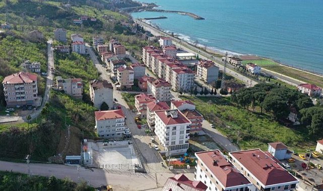 Ordu'nun sahil ilçesi doğalgazına kavuştu