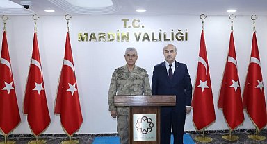 Orgeneral Çetin'den Vali Demirtaş'a Ziyaret