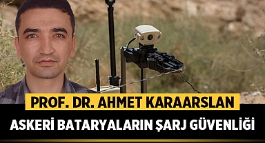 Prof. Dr. Ahmet KARAARSLAN, Askeri Bataryaların Şarj güvenliği amacıyla Dönüştürücü kontrolü ve tasarımı gerçekleştirildi