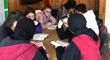 RİBEGEM'den öğrencilere kitap okuma etkinliği