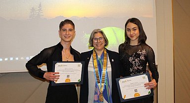 Rotary'de üye alım töreni