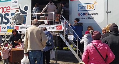 Ukrayna'daki mobil yemek tırı yurda döndü