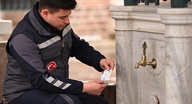 Vatandaşın su ayak izi çıkarılıyor