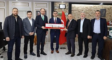 Verenel Derneği'nden Başkan Esat Öztürk'e ziyaret