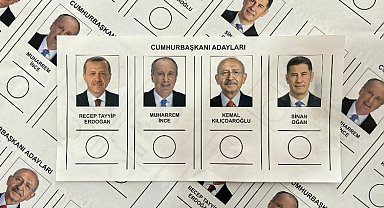 YSK'nın Cumhurbaşkanlığı pusulalarını paylaştı