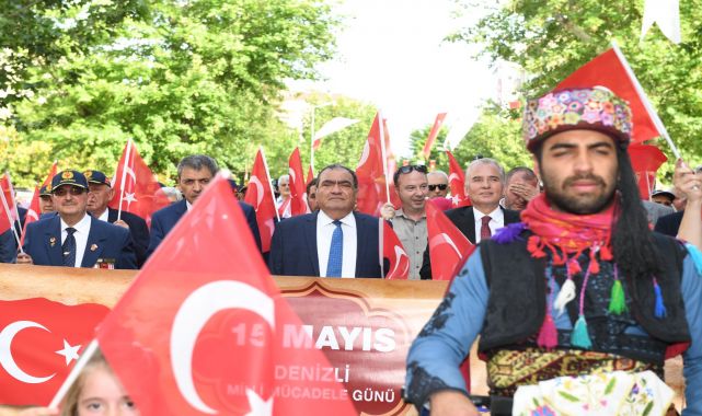 15 Mayıs Milli Mücadele Günü Denizli'de kutlandı