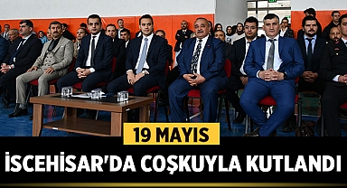 19 Mayıs Atatürk'ü Anma Gençlik ve Spor Bayramı İscehisar'da Coşkuyla Kutlandı
