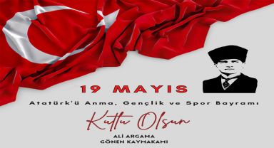 19 Mayıs, Gençlik ve Spor Bayramı'nı Gönen Kaymakamı Ali Argama Kutladı.