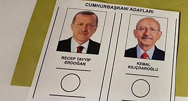 28 Mayıs'ta yapılacak cumhurbaşkanlığı seçiminin ikinci turu için oy pusulası tanıtıldı