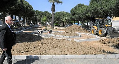 Abidin Dino Parkı baştan sona yenileniyor