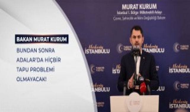 Adalar'da İmar Problemi Çözülüyor!
