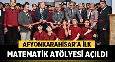 Afyonkarahisar'a İlk Matematik Atölyesi Açıldı