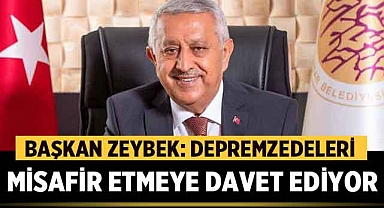 Afyonkarahisar Belediye Başkanı Depremzedeleri Misafir Etmeye Davet Ediyor