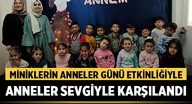 Afyonkarahisar'da Miniklerin Anneler Günü Etkinliği