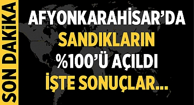 Afyonkarahisar'da Seçim Sonuçları 2023