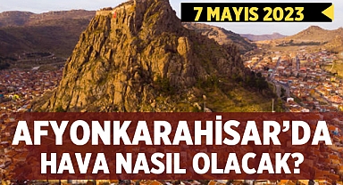 Afyonkarahisar ve ilçelerindeki hava sıcaklıkları