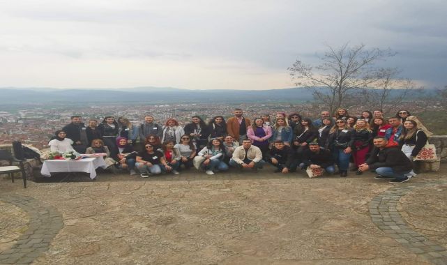 AKÜ öğrencileri Balkan Kültürü ve Kültürlerarası Yeterlilik dersinde proje ortakları ile buluştu