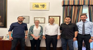 AKÜ Rektör Yardımcısı Prof. Dr. Şuayip Özdemir ve heyeti İspanya'daki Üniversitelerle Görüşmeler Gerçekleştirdi.