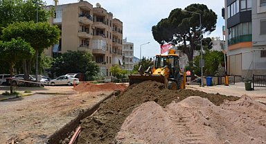 Alanya'da üç mahalleye 2200 metre yeni hat