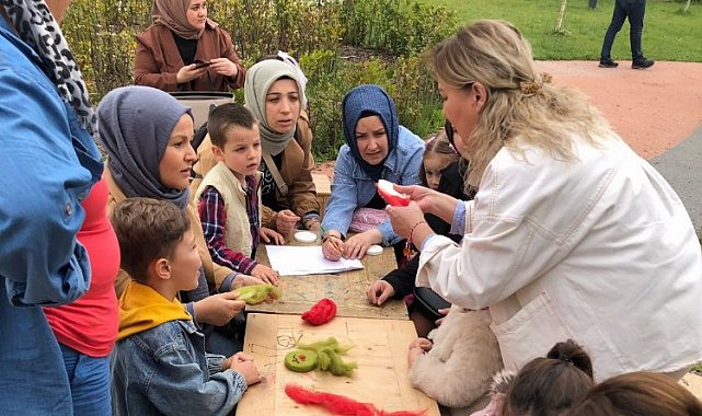 "Anne-Çocuk" atölyelerinde buluştular
