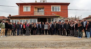 Ayvalı sakinlerinden hizmet teşekkürü