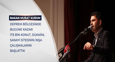 Bakan Kurum, Pendik'te Konuştu ve Dönüşüm Çalışmalarını Anlattı