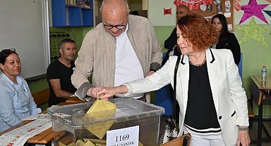 Başkan Ergün oyunu ailesiyle kullandı