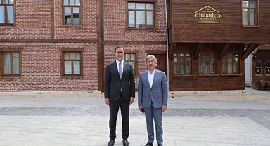 Başkan Yılmaz, Kültür Bakanı Yardımcısı'nı ağırladı