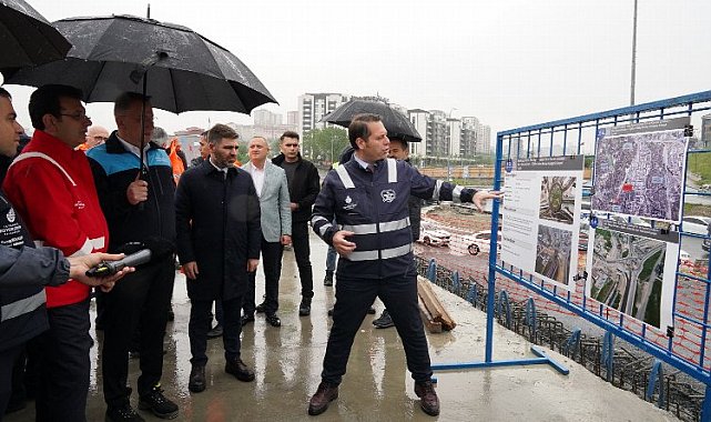 Başkanlar Beylikdüzü'nde hizmet takibinde
