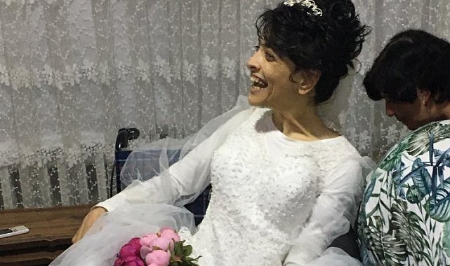 Bilecik'te genç kızın gelinlik hayali gerçek oldu