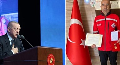 Bingöl İtfaiye Ekibi'ne Erdoğan'dan ödül