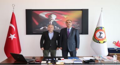 Biochem Eurasia Yem Satış Müdürü, ATSO Meclis Başkanı ile buluştu.