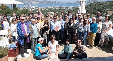 Bodrum'un ART Melek ekibi sanatçılarla buluştu