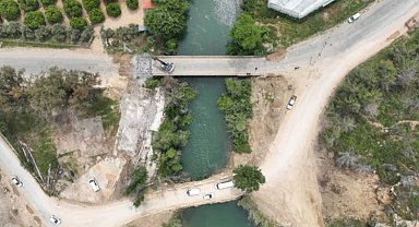 Büyükşehir Belediyesi Naras Köprüsü'nü yeniliyor