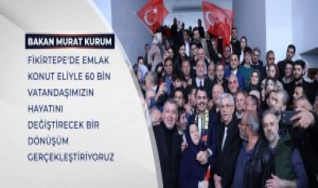 Çevre Bakanı Kurum, Fikirtepe'deki Kentsel Dönüşümle İlgili Açıklamalarda Bulundu