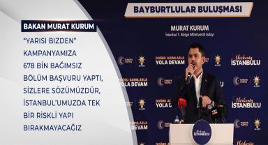 Çevre Bakanı Murat Kurum Bayburtlularla Bir Araya Geldi: 