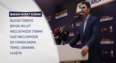 Çevre Bakanı Murat Kurum, Kadınlarla Daha Güçlüyüz programında konuştu