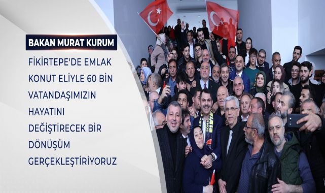 Çevre ve Şehircilik Bakanı Murat Kurum, İstanbul'daki kentsel dönüşüm projeleri hakkında bilgi verdi.