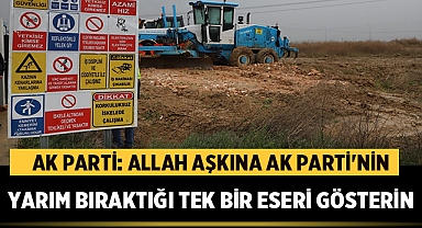 CHP'li Siyasilere Afray Projesi hakkında AK Partili Yetkililerden Cevap Geldi
