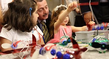 Çocukların hayal dünyası Büyükakın'ı büyüledi