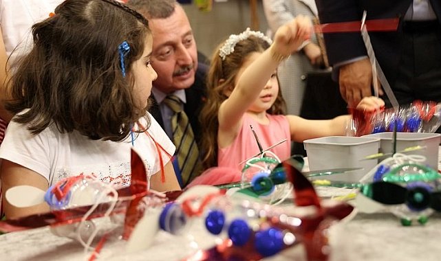 Çocukların hayal dünyası Büyükakın'ı büyüledi