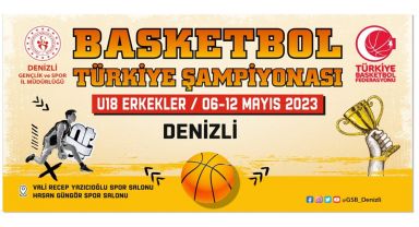 Denizli U18 Basketbol Şampiyonası Yapılmaya Hazırlanıyor