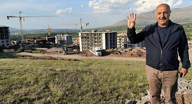 Deprem bölgesinde konutlar yükseliyor