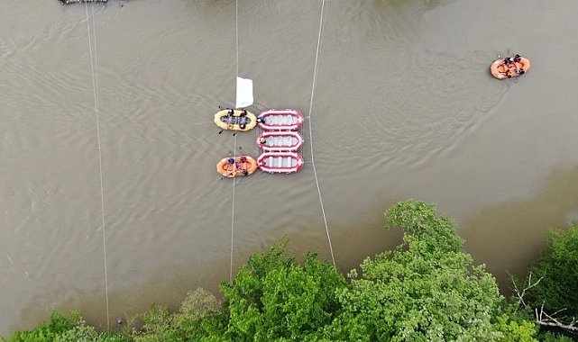 Düzce'de rafting heyecanı başladı